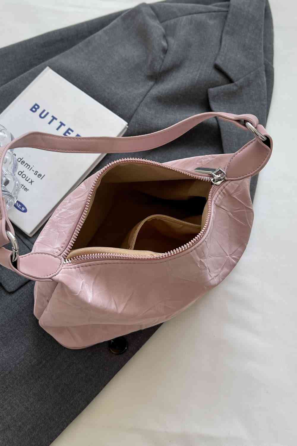 Plaza Shoulder Bag in Blush Pink