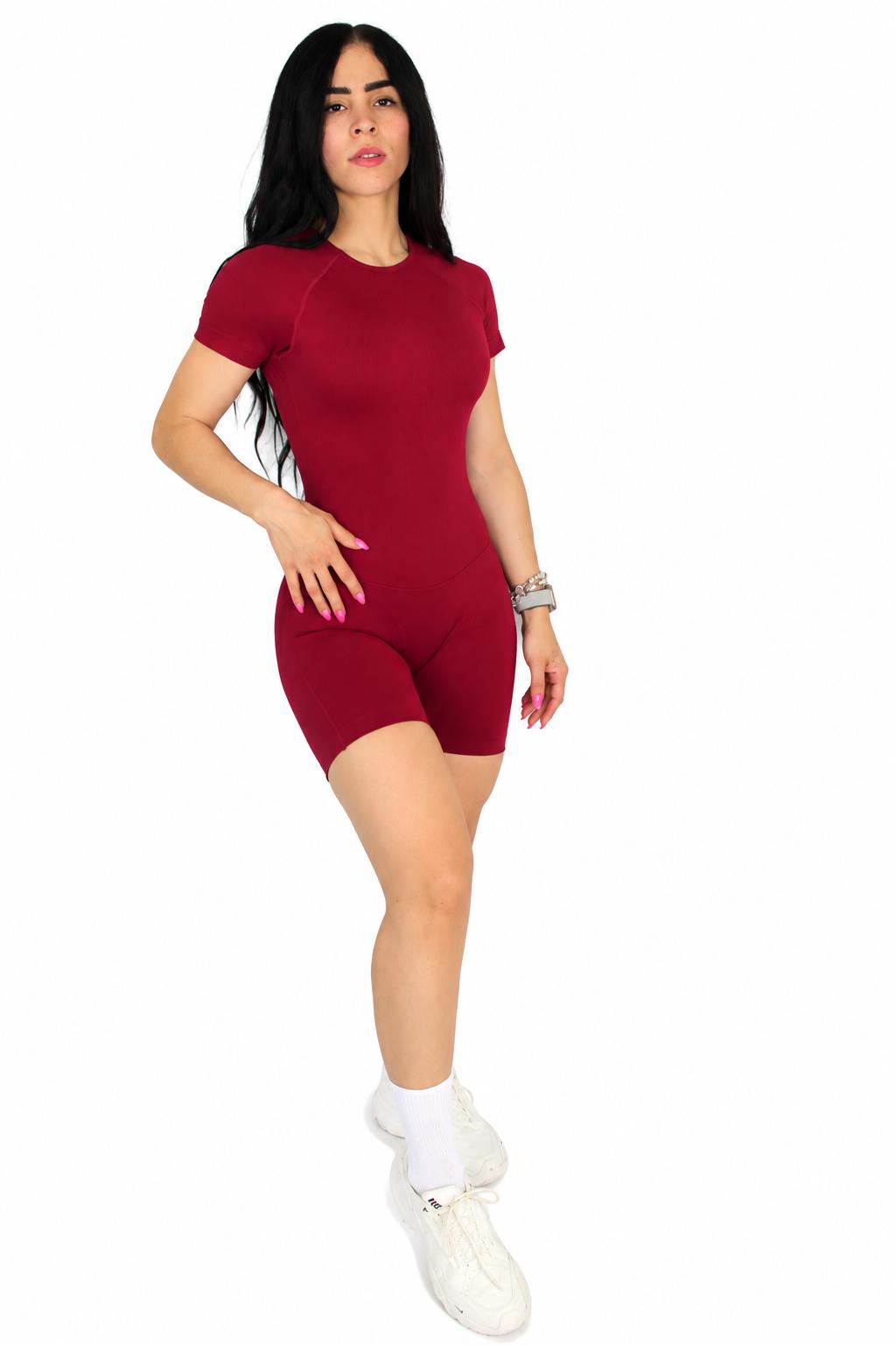 BARÄ Backless Short Sleeve Romper