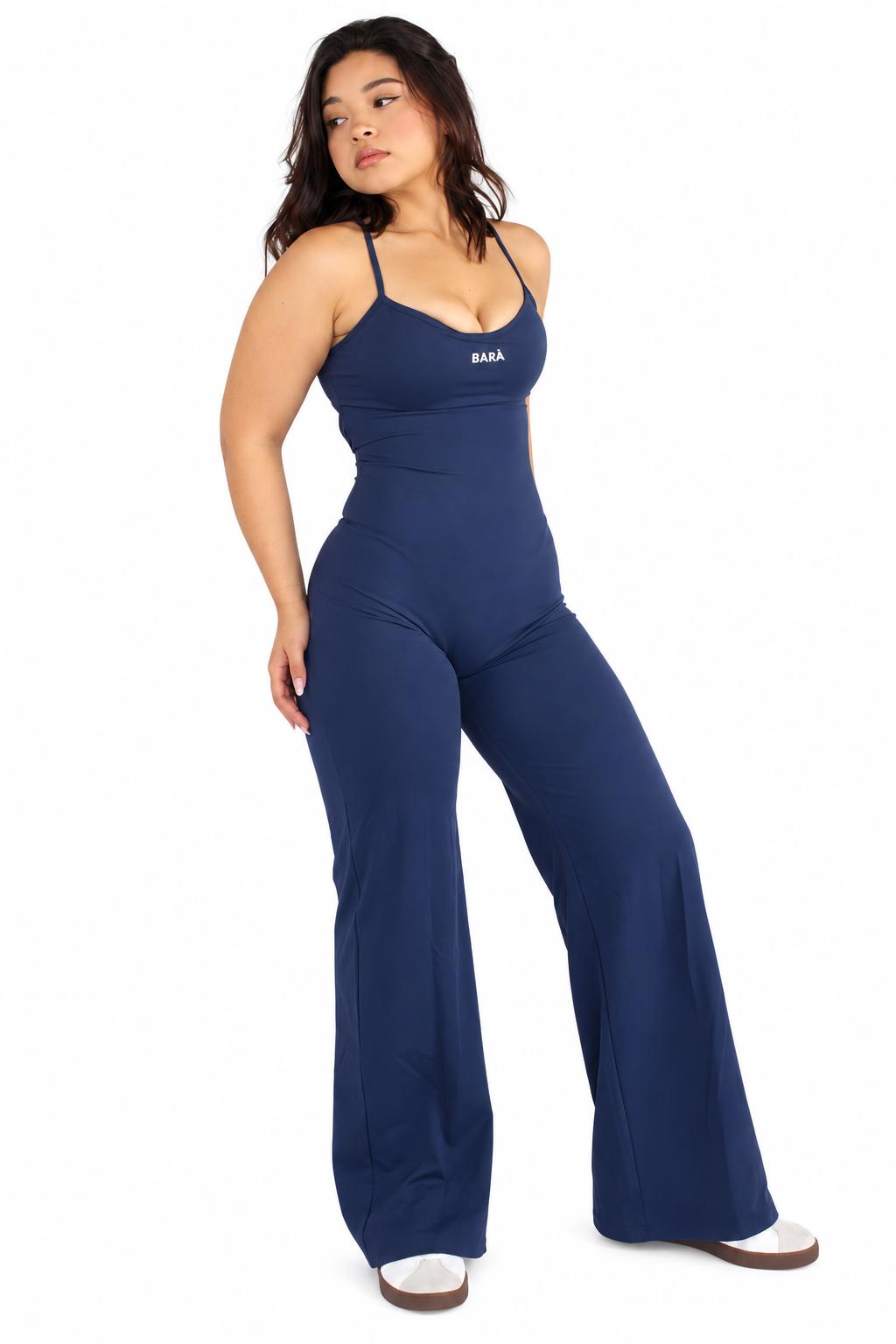 BARÄ Backless Wide-Leg Jumpsuit