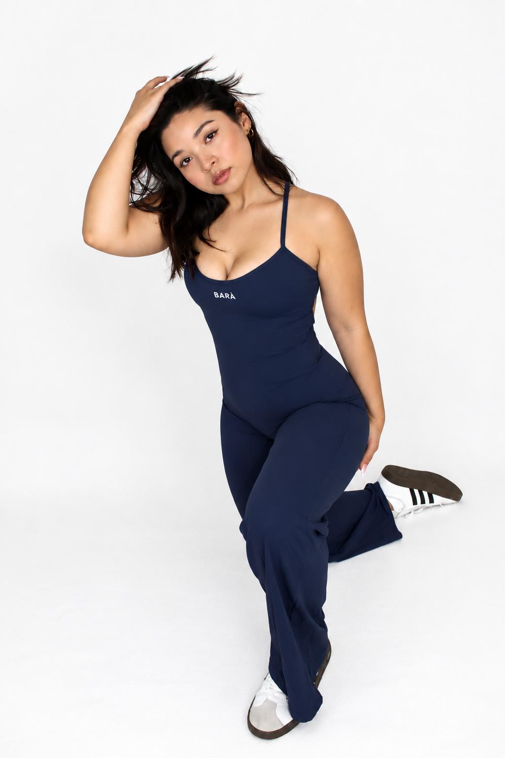 BARÄ Backless Wide-Leg Jumpsuit