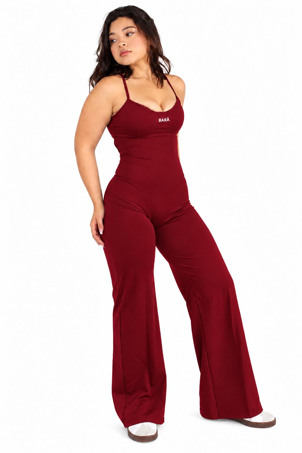 BARÄ Backless Wide-Leg Jumpsuit