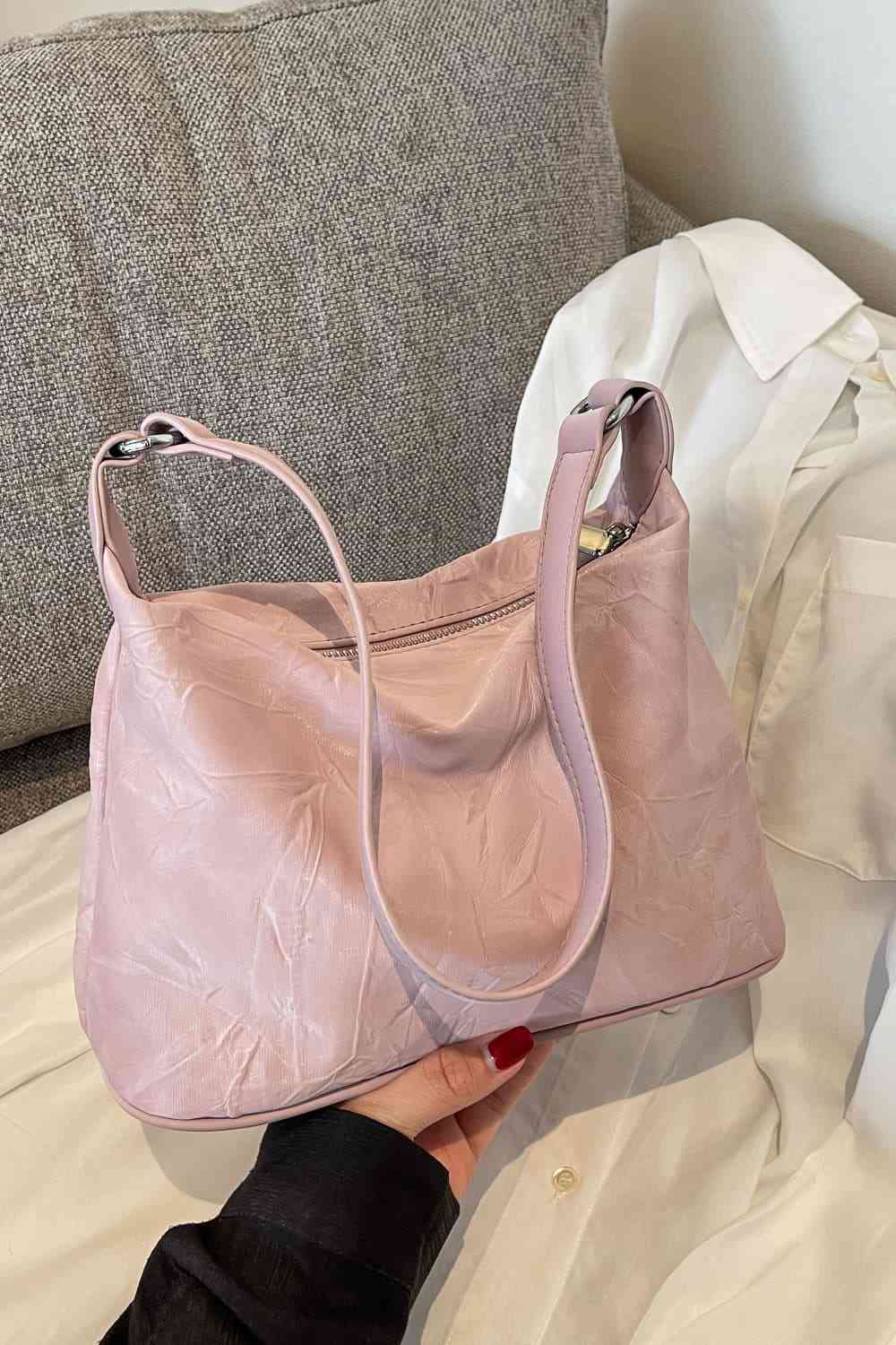 Plaza Shoulder Bag in Blush Pink