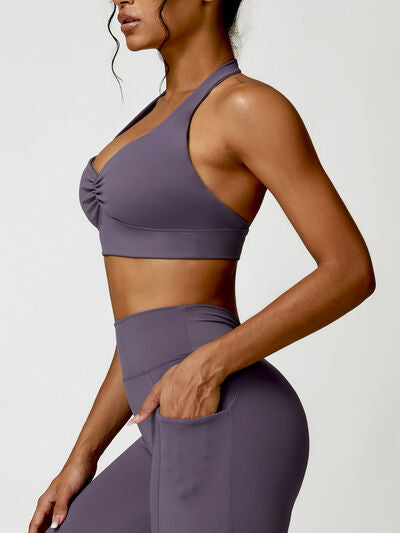 Halter Neck Sports Bra