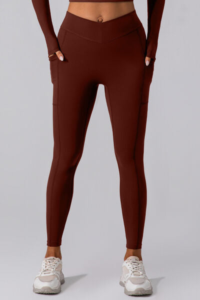 V-Leggings with Pockets