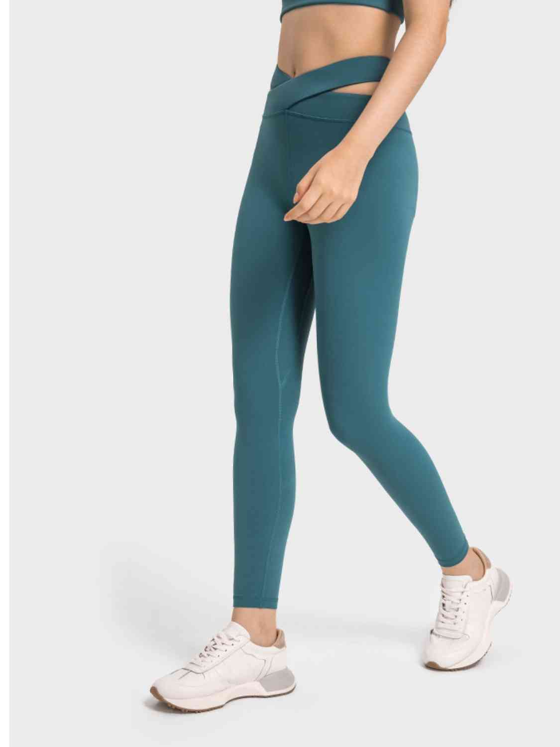 GlamFit Crisscross Cutout Leggings