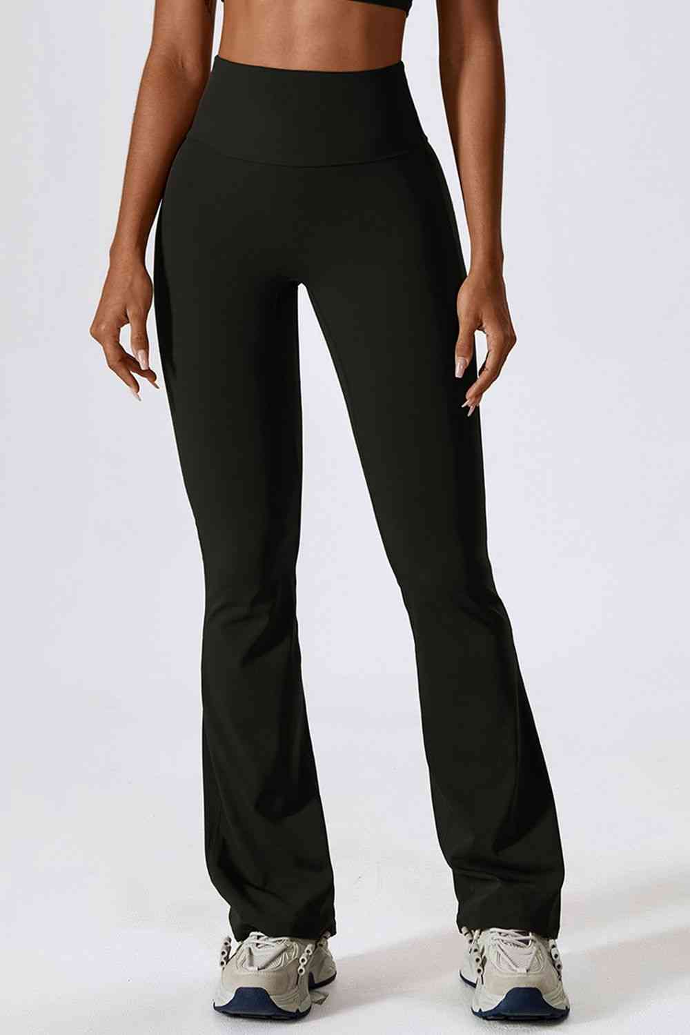 BaraBooty Ruched Wide Leg Leggings