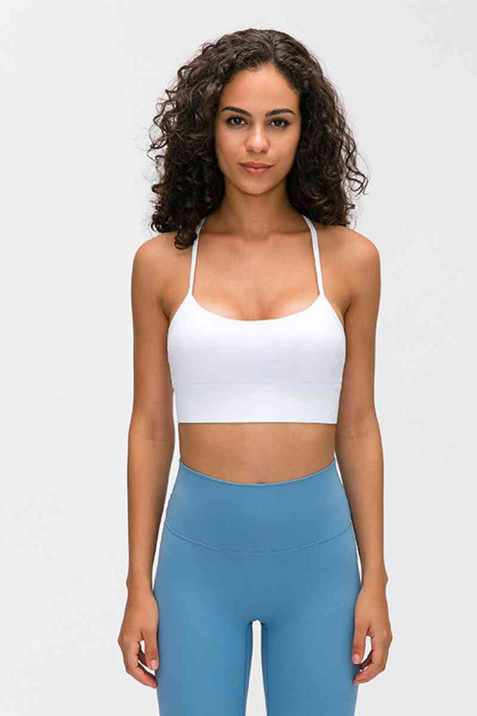 Y Back Yoga Bra Top