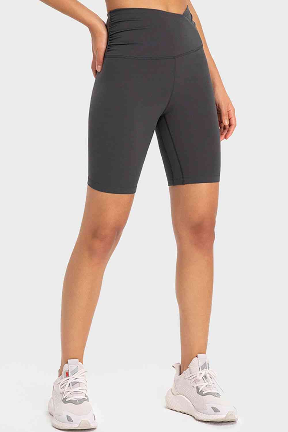 GlamFit V-Waist Bike Shorts