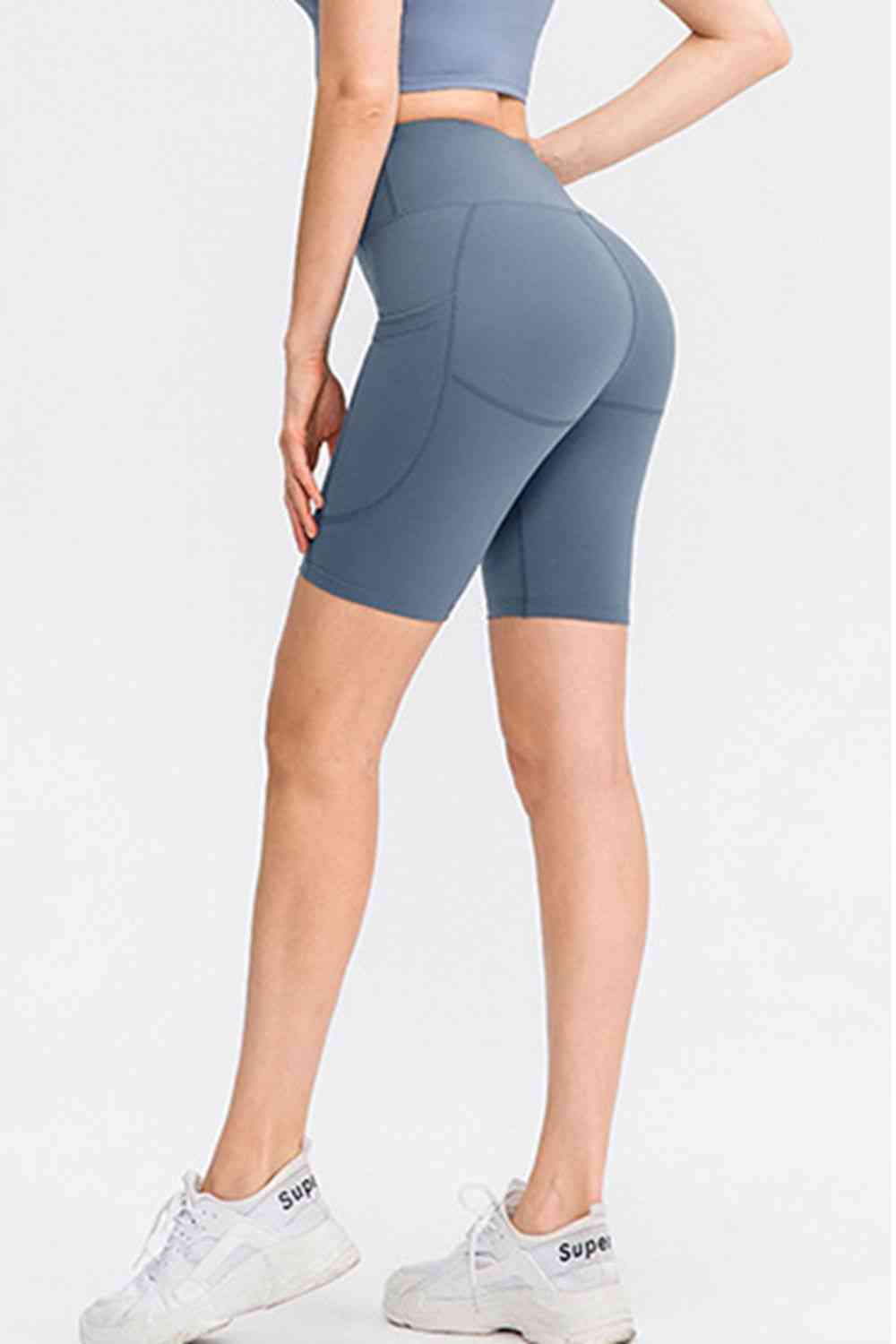 GlamFit Seam Lifting Shorts with Pockets