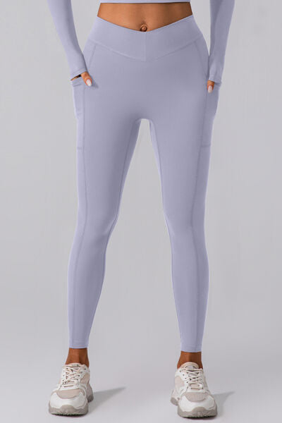 V-Leggings with Pockets