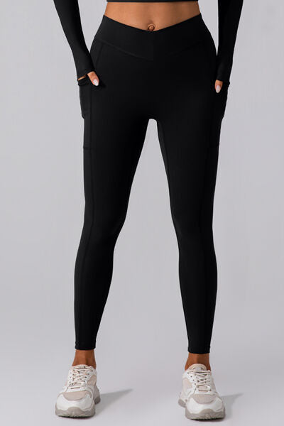 V-Leggings with Pockets