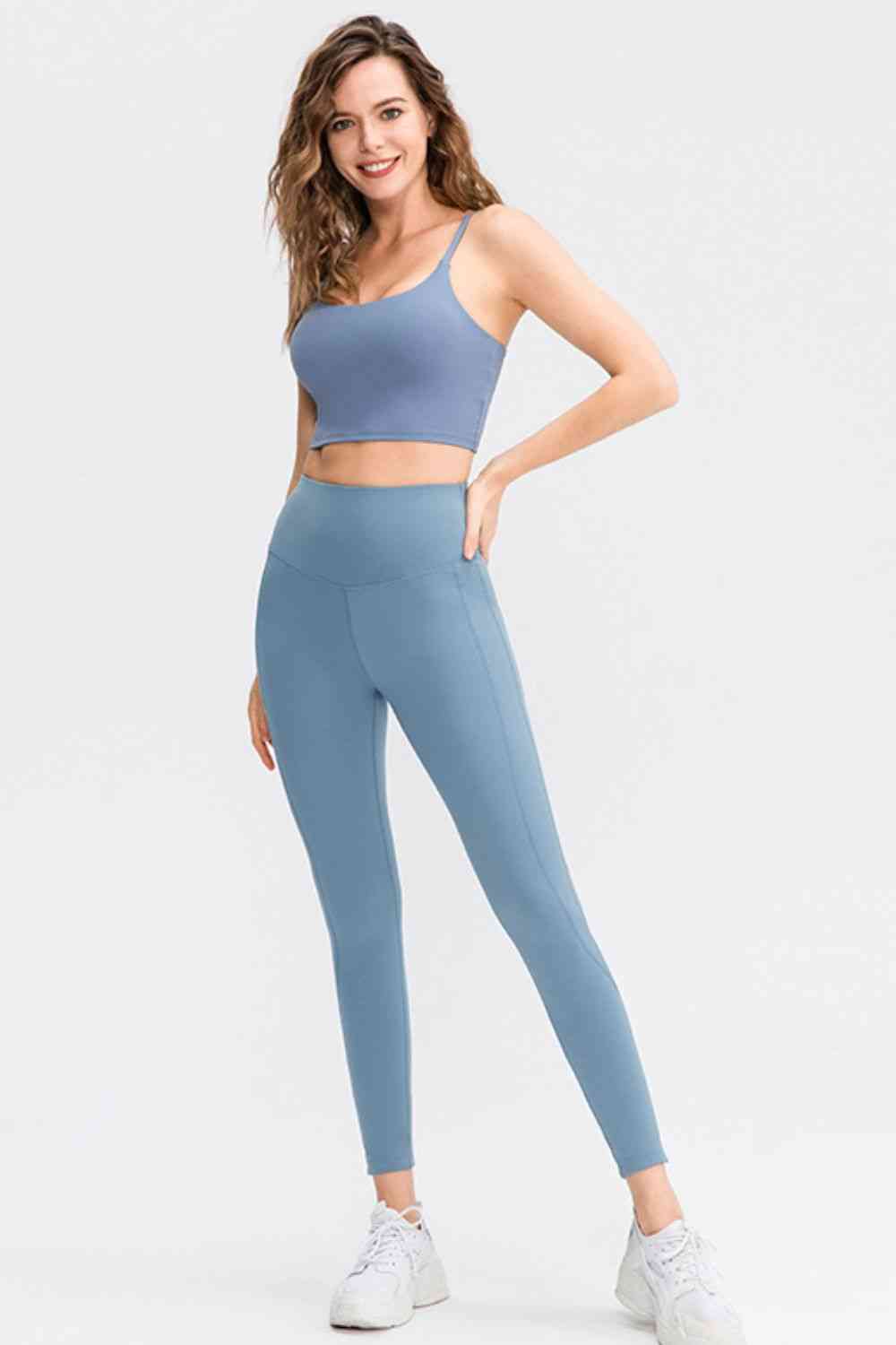 BaraBold Mesh Cut Out Ankle Leggings