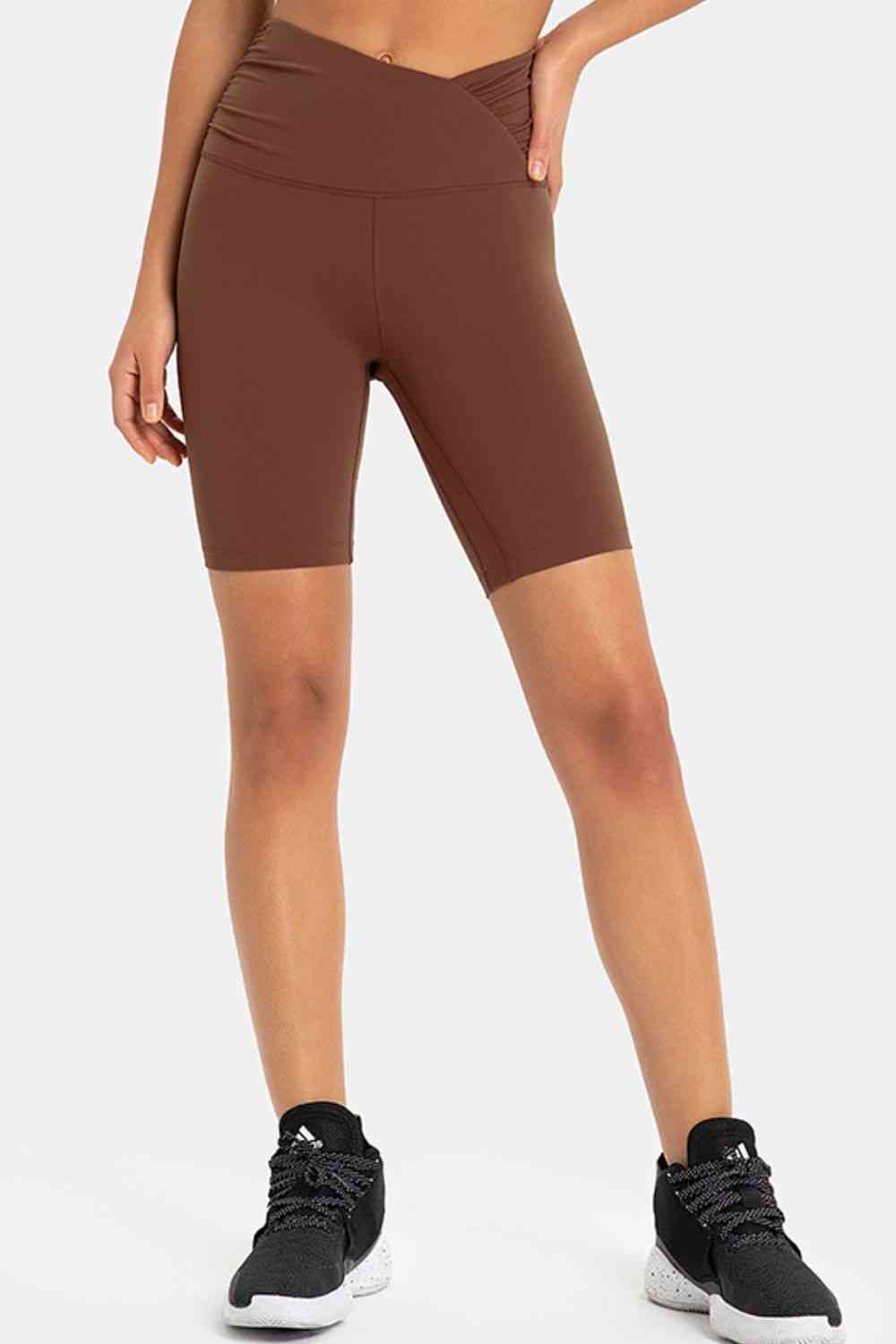 GlamFit V-Waist Bike Shorts