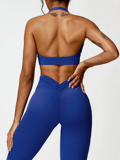 Halter Neck Sports Bra