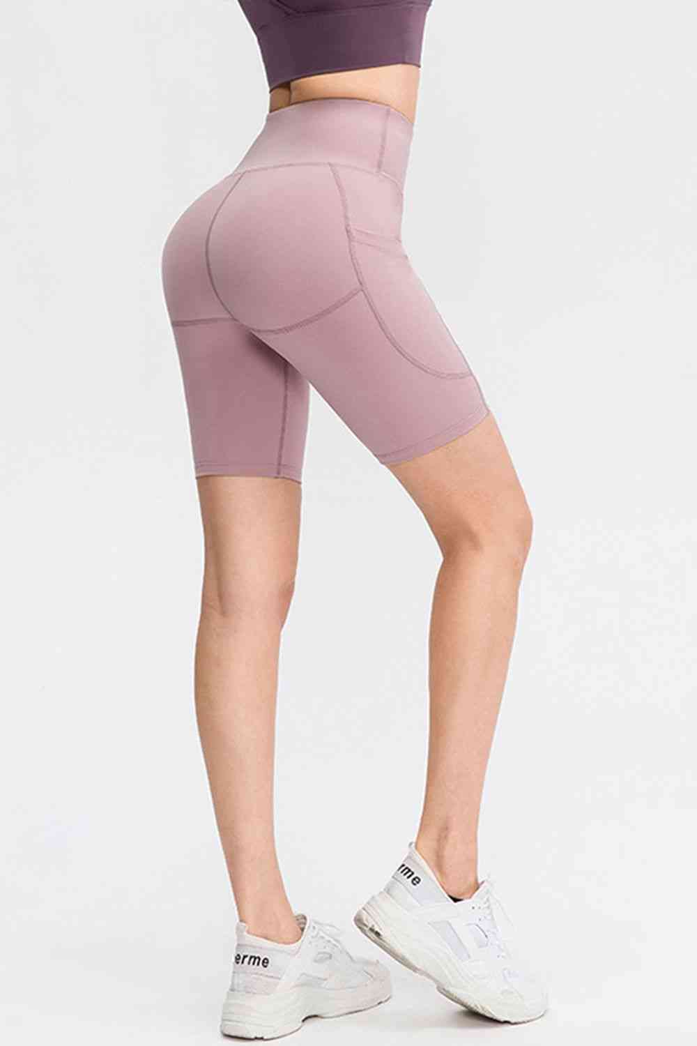 GlamFit Seam Lifting Shorts with Pockets