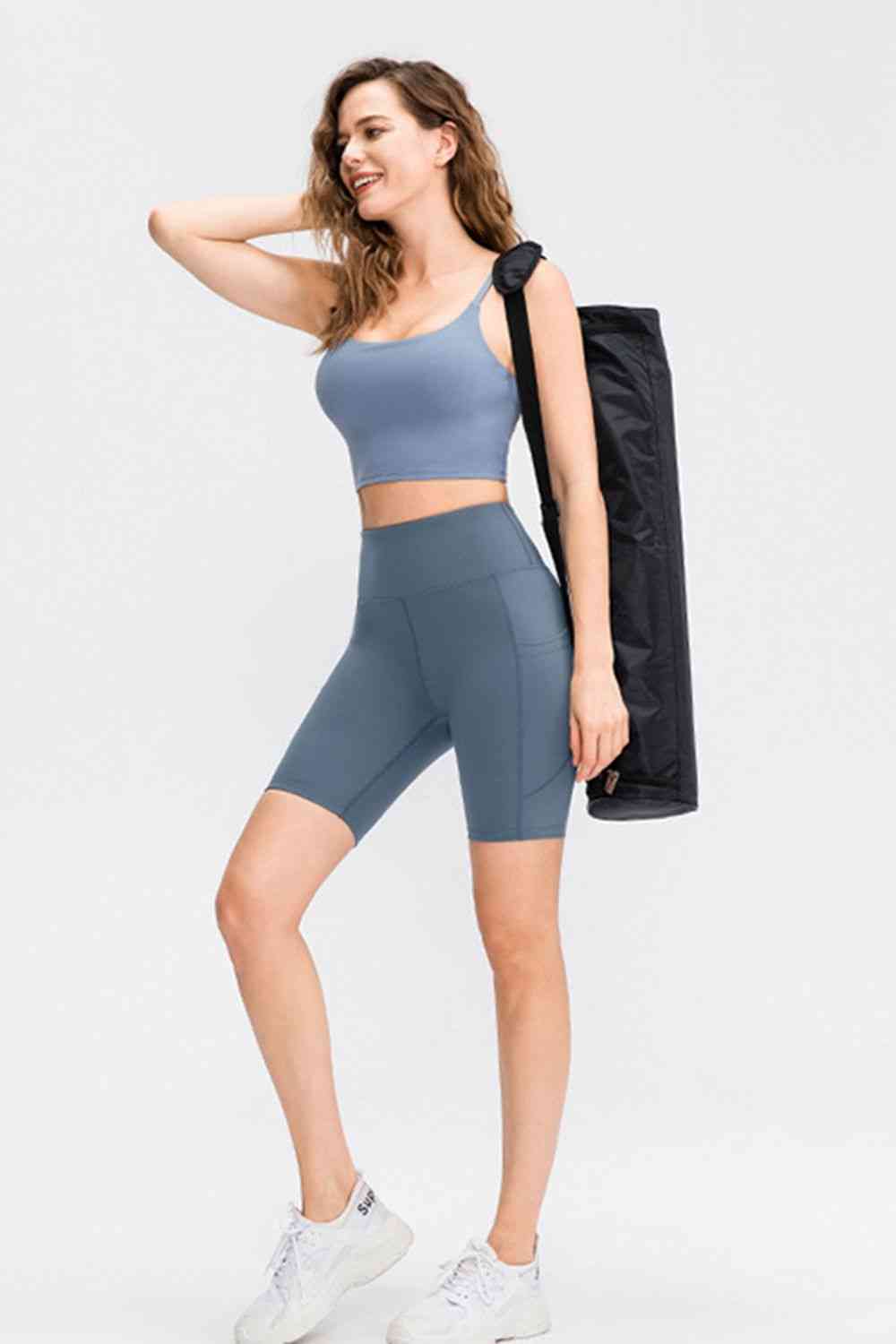 GlamFit Seam Lifting Shorts with Pockets