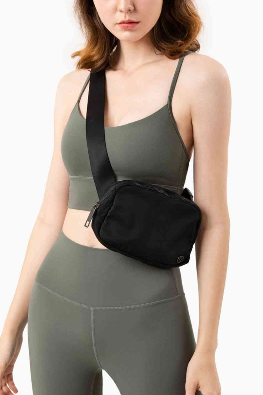 Breathable Racerback Halter Neck Sports Bra