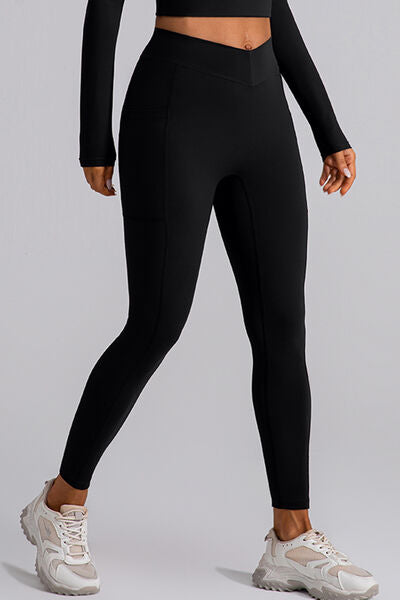 V-Leggings with Pockets