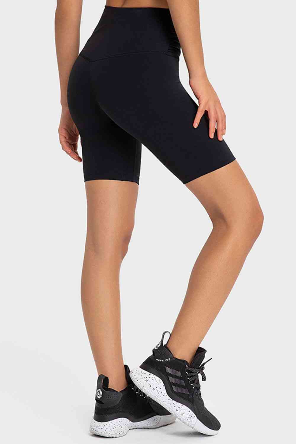 GlamFit V-Waist Bike Shorts