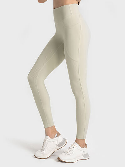 GlamFit Stretchy Training Leggings with Pockets