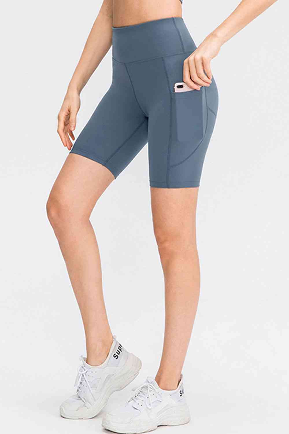 GlamFit Seam Lifting Shorts with Pockets