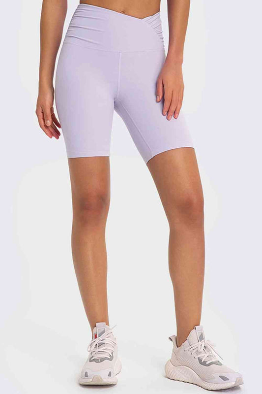 GlamFit V-Waist Bike Shorts