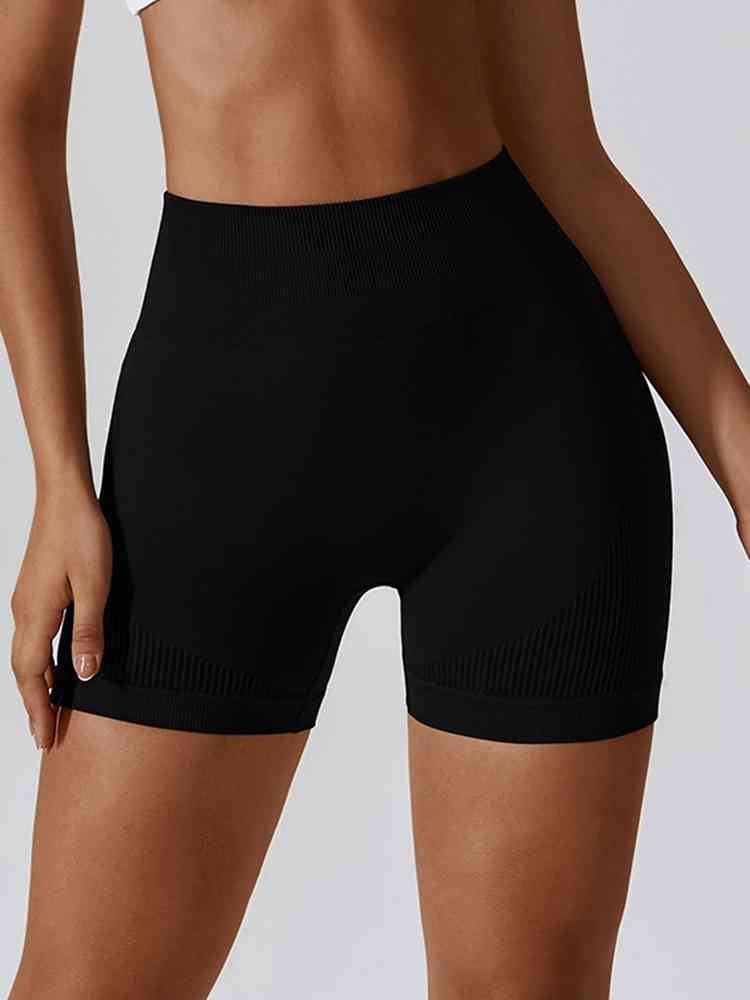 Wide Waistband Shorts