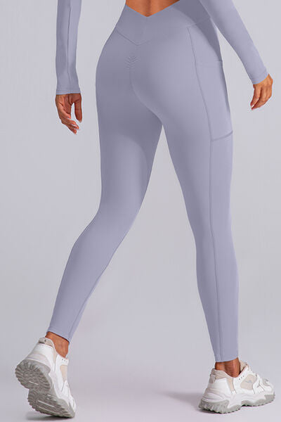 V-Leggings with Pockets