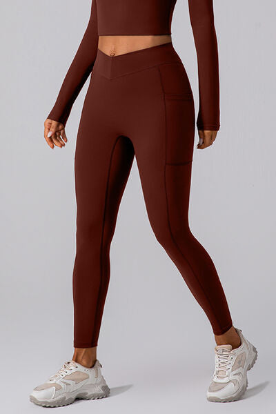 V-Leggings with Pockets