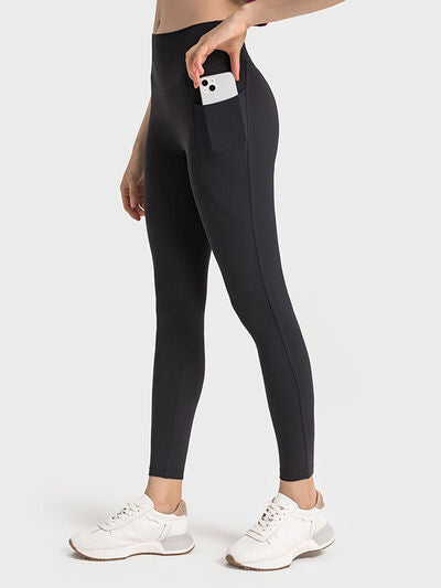 GlamFit Stretchy Training Leggings with Pockets