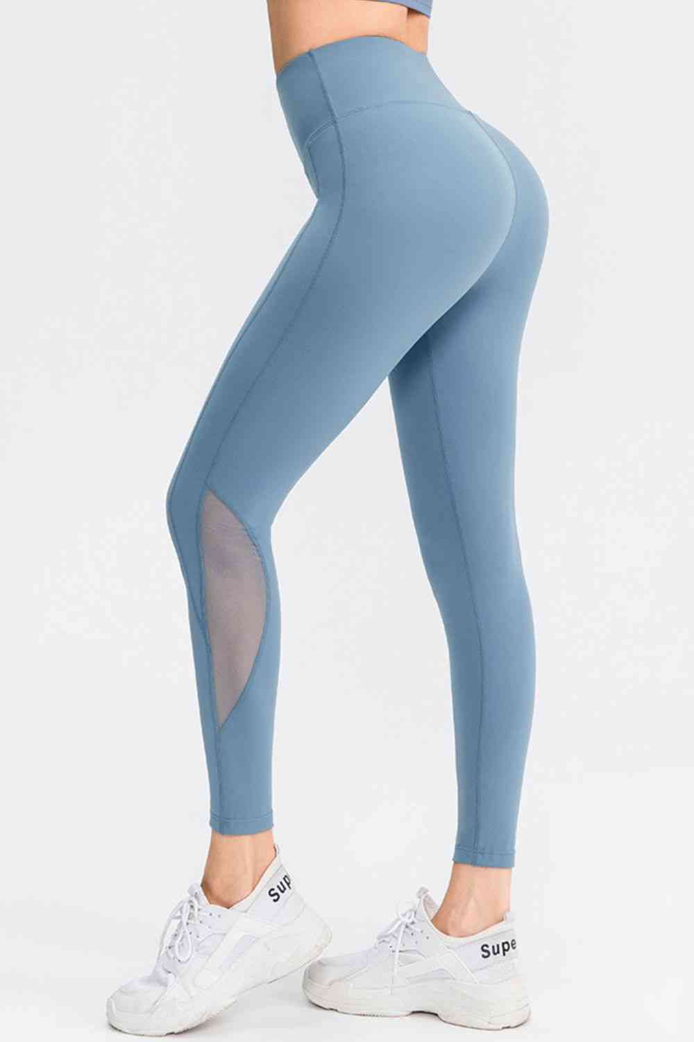 BaraBold Mesh Cut Out Ankle Leggings