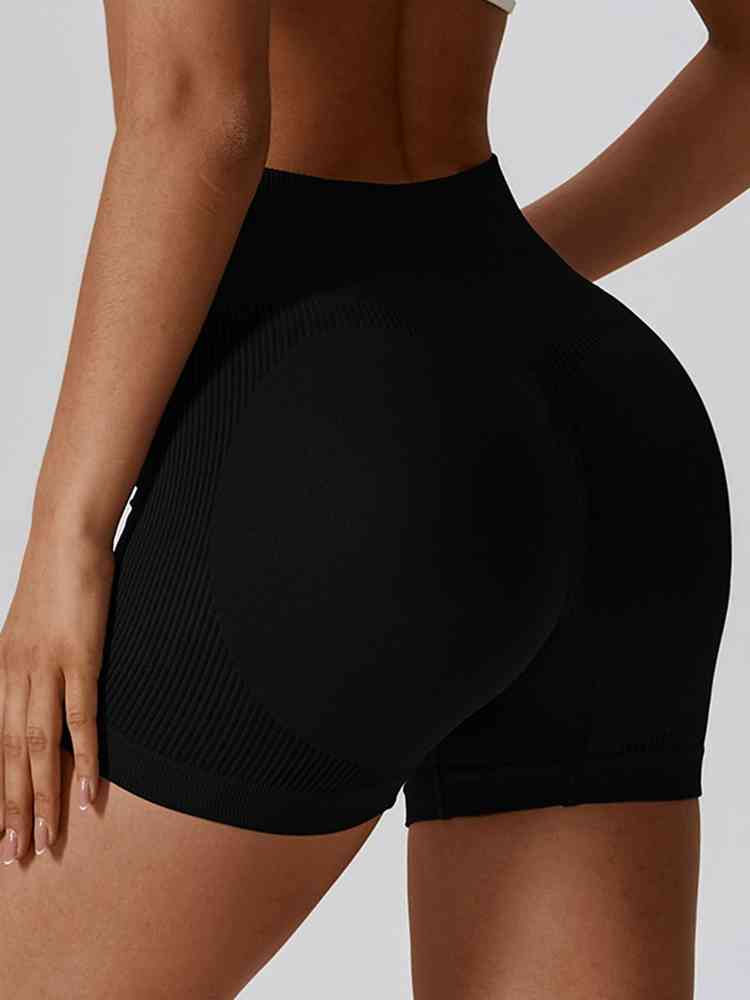 Wide Waistband Shorts