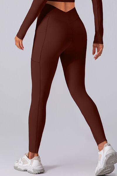 V-Leggings with Pockets