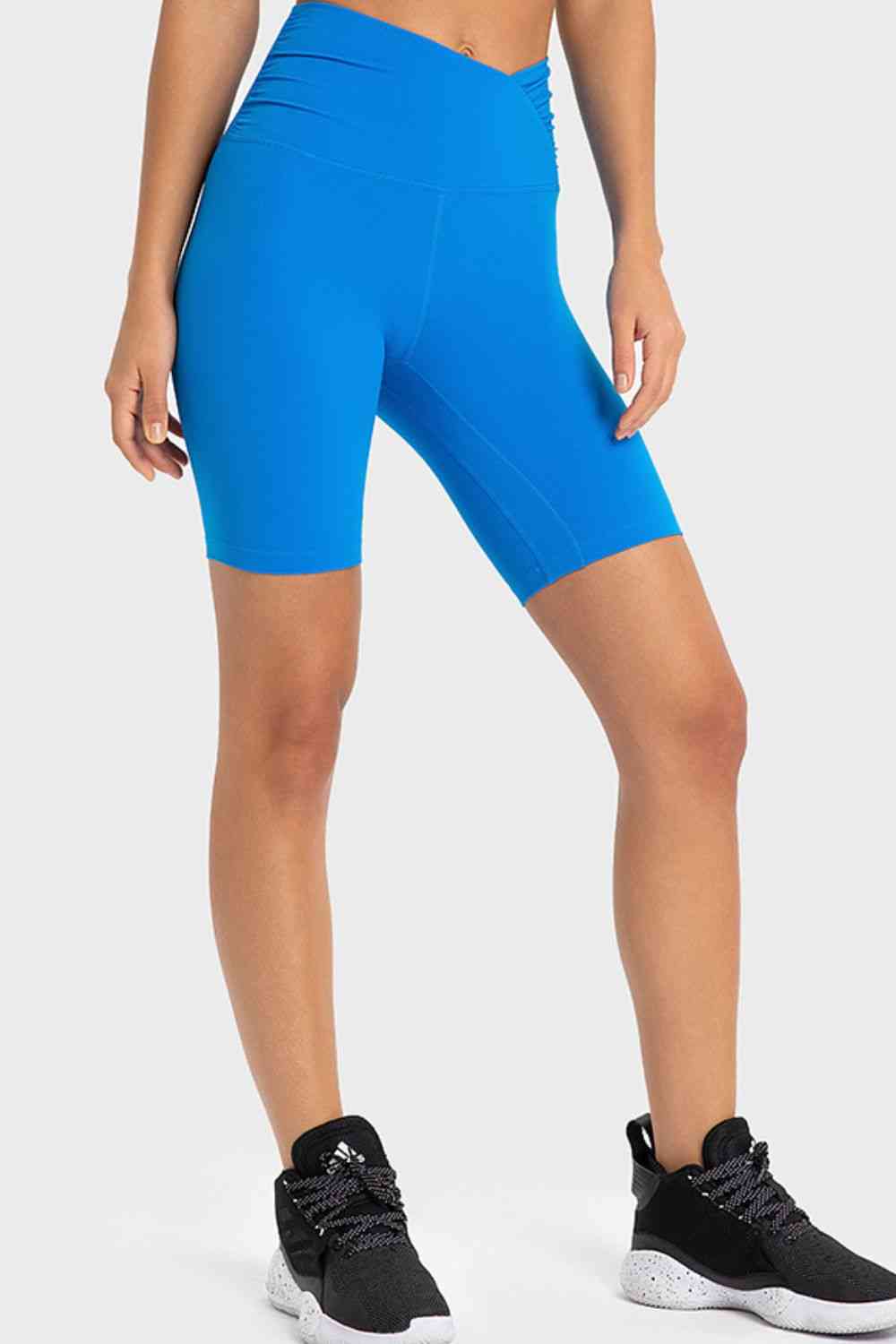 GlamFit V-Waist Bike Shorts