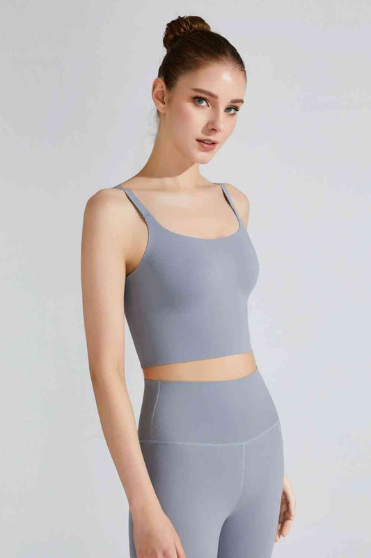 Scoop Neck Sports Bra